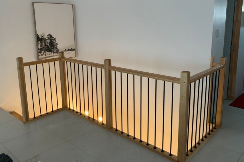 installation et construction d'escalier